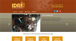 Desktop Screenshot of idrf.org